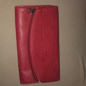 Red vans wallet